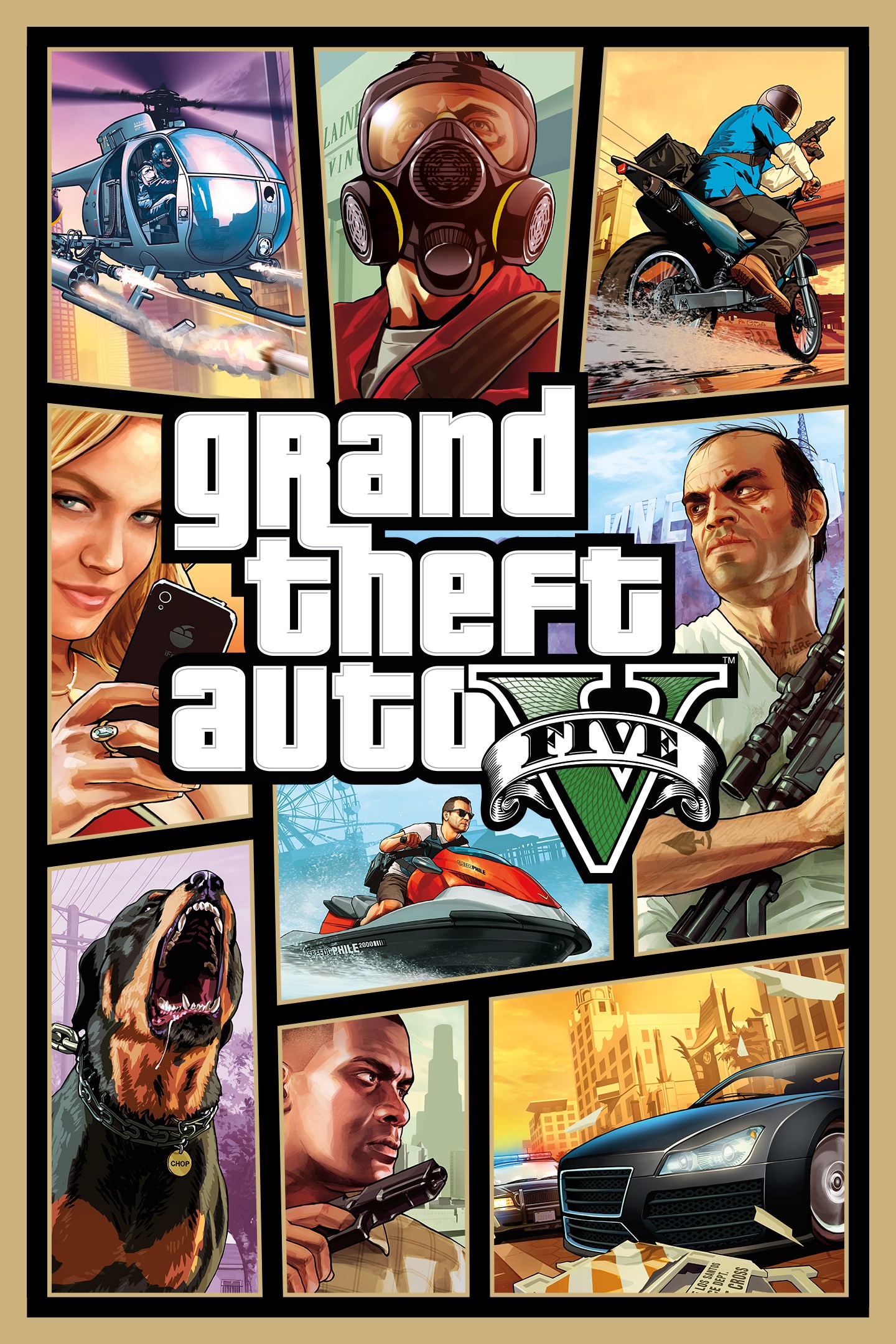 Box shot of Grand Theft Auto V (Xbox Series X|S)