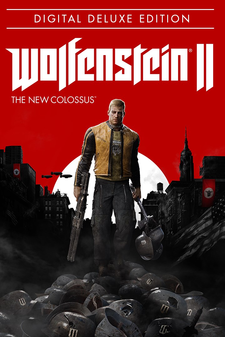 Imagem da caixa de Wolfenstein® II: The New Colossus™ Digital Deluxe Edition
