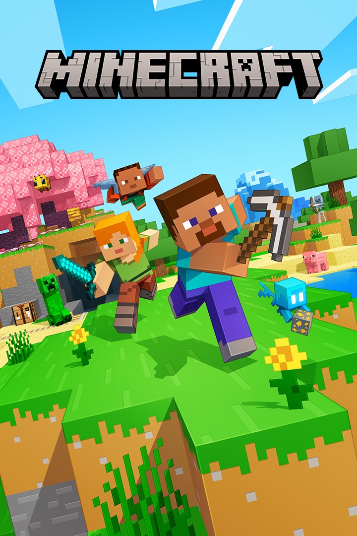 Imagem da caixa de Minecraft