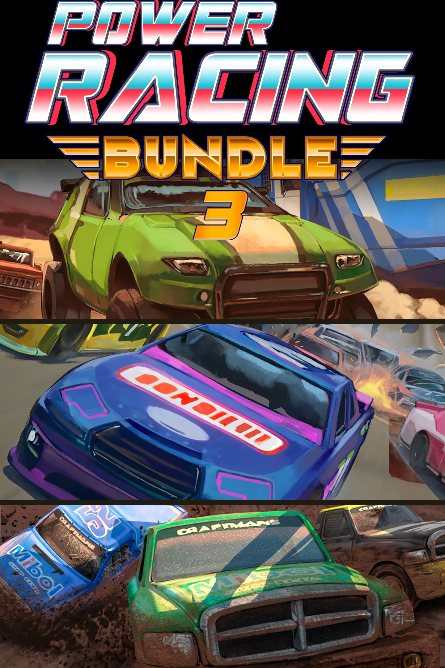 Imagem da caixa de Power Racing Bundle 3