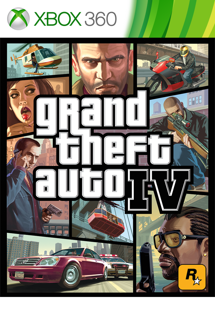 Imagem da caixa de Grand Theft Auto IV