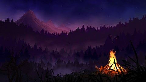 AAA Dynamic Scenes - Camping under the Stars Dynamic Scene