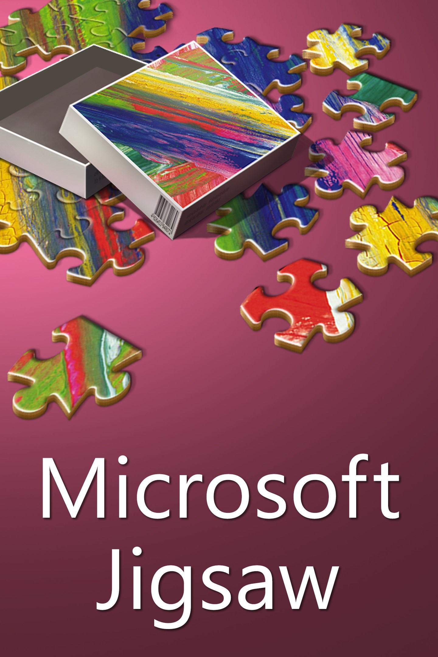 Box shot of Microsoft Jigsaw