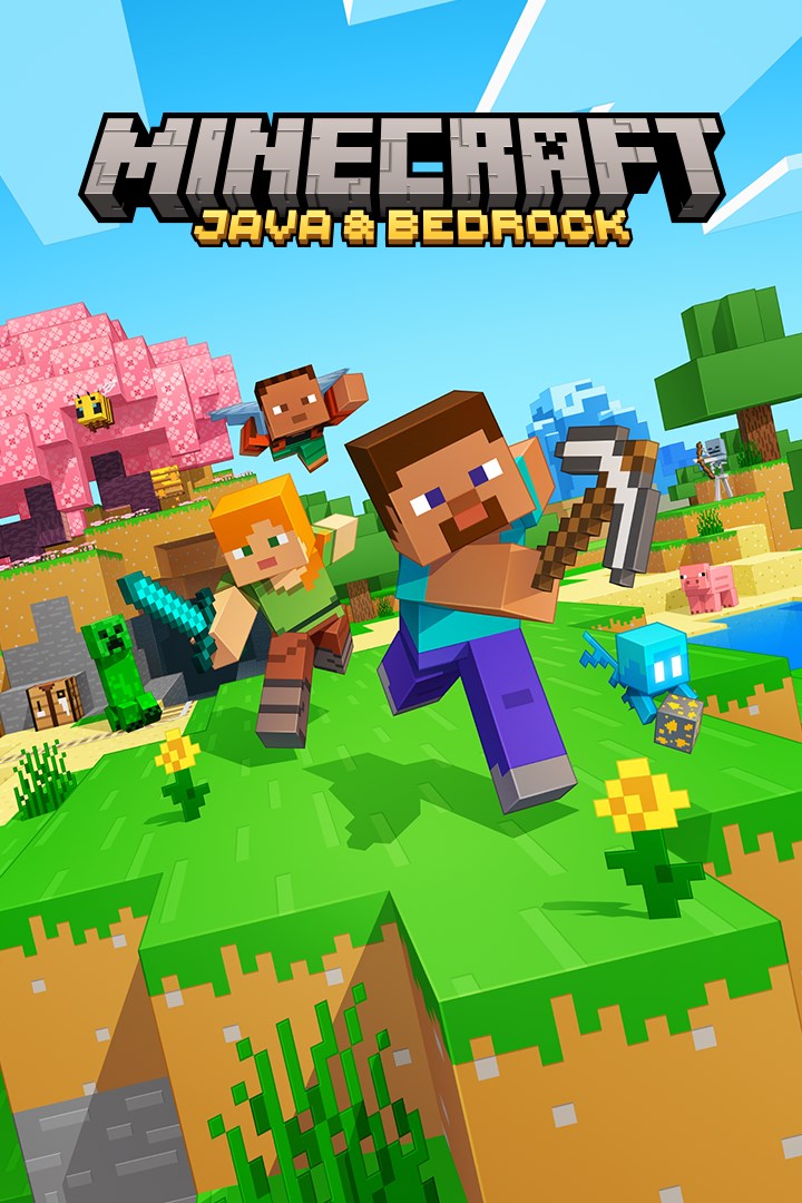 Imagem da caixa de Minecraft: Java & Bedrock Edition for PC
